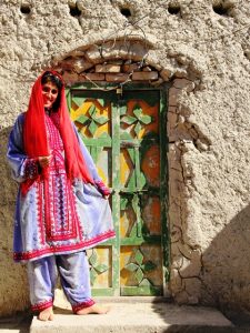 Shiva in Baluchistan dress